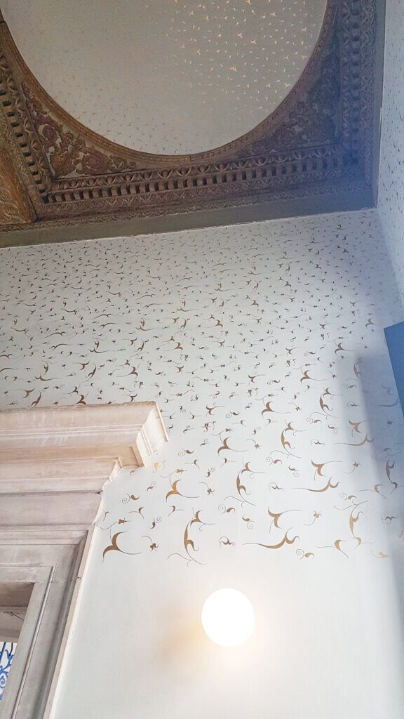 Great Hall Ceiling at Queens House Greenwich
