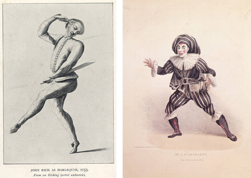 John Rich as a Harlequin 1753