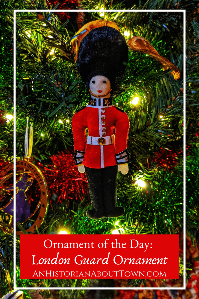 London Guard ornament