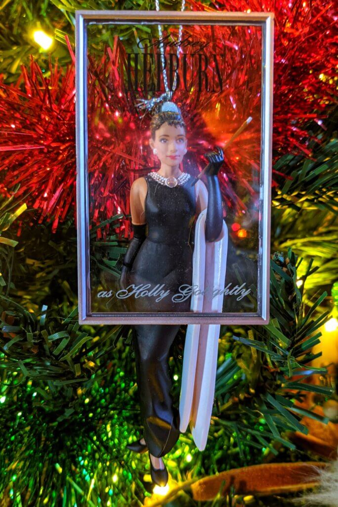 Audrey Hepburn ornament