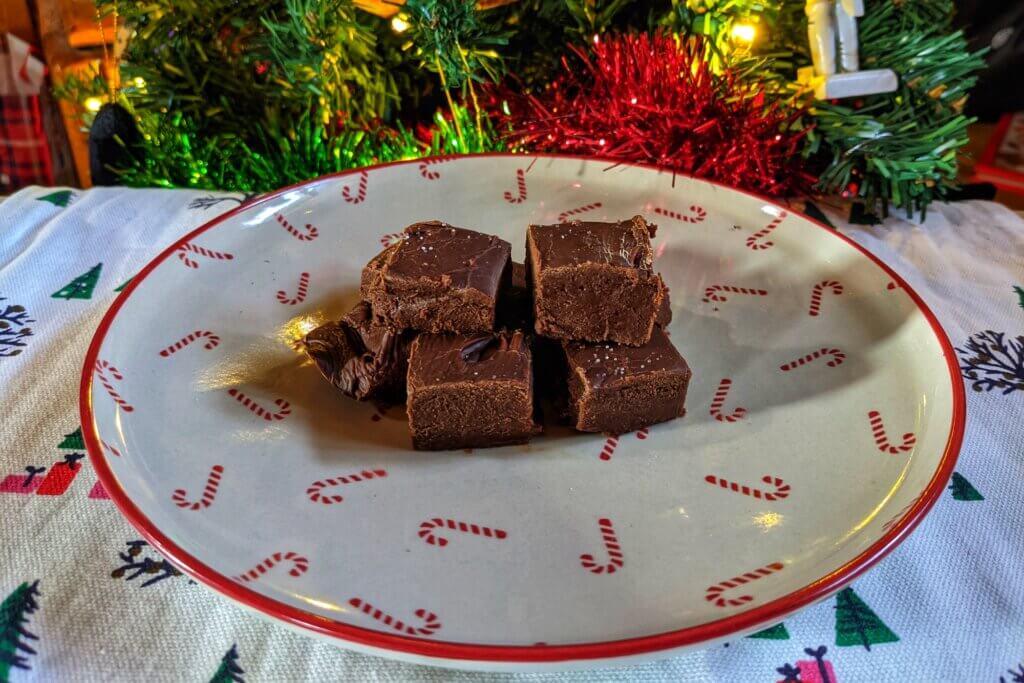 Simple salted chocolate fudge recipe