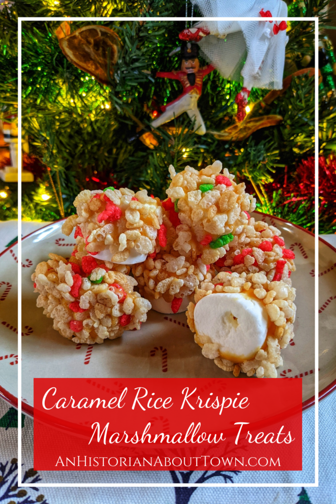 caramel rice krispie marshmallows