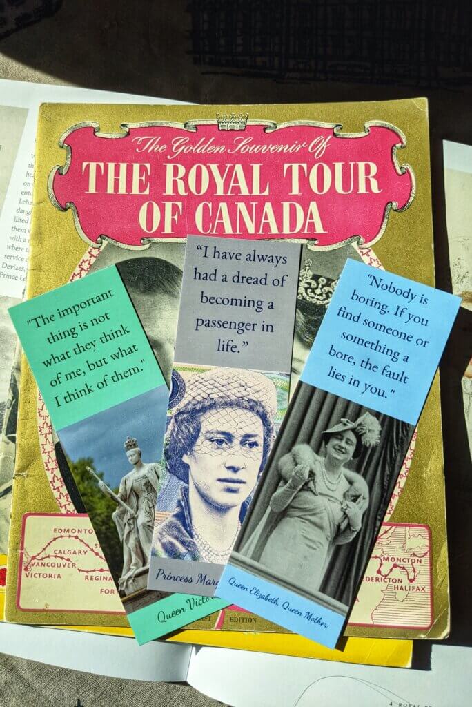 Royal Quote Bookmarks souvenirs