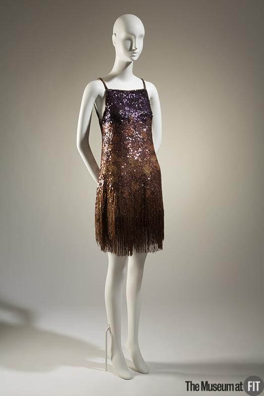 YSL dress in The Roaring Twenties and The Swinging Sixties at MFIT