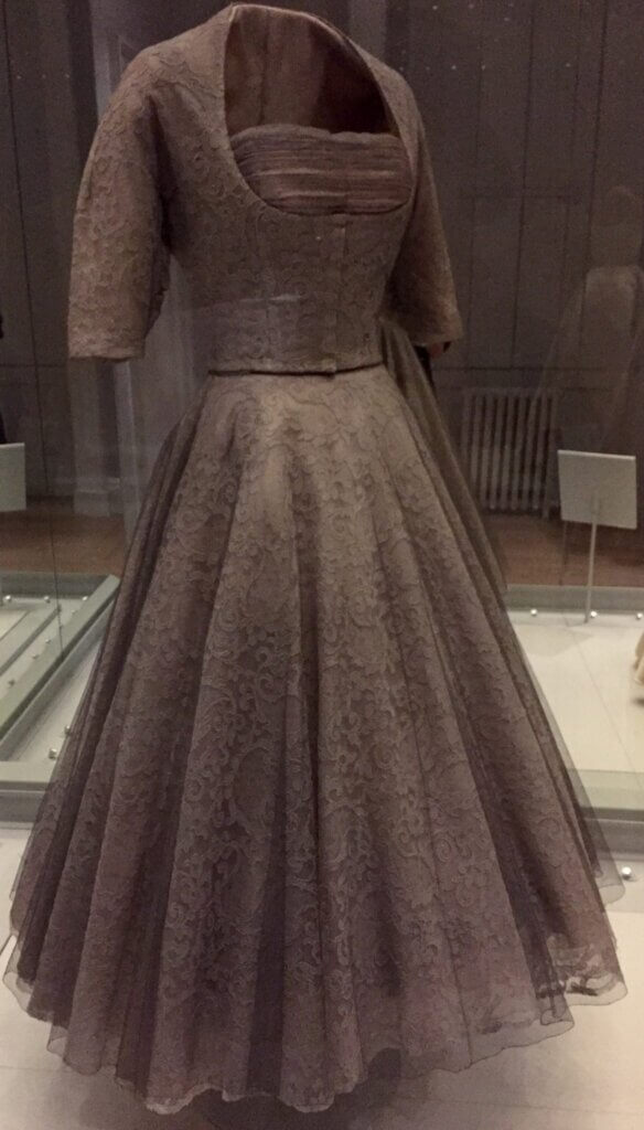 1952 Grey Norman Hartnell Dress from Lady and the Rose