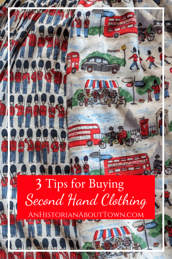 3 tips for buying second hand clothing