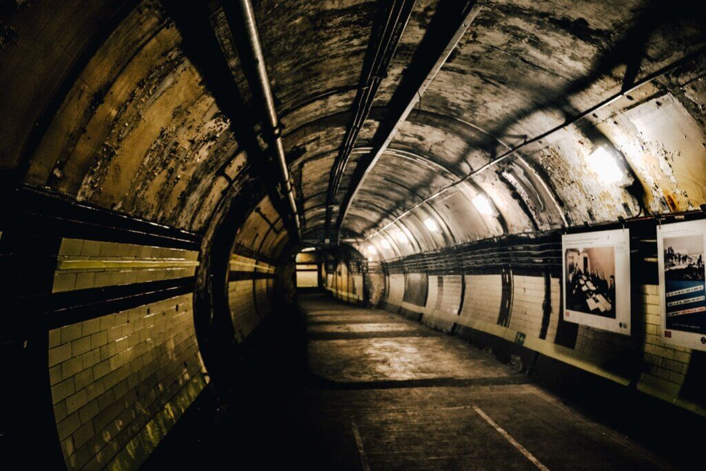 Down Street Tube Station Tunnel