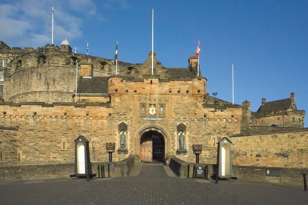 Gate of Edinburgh Castle