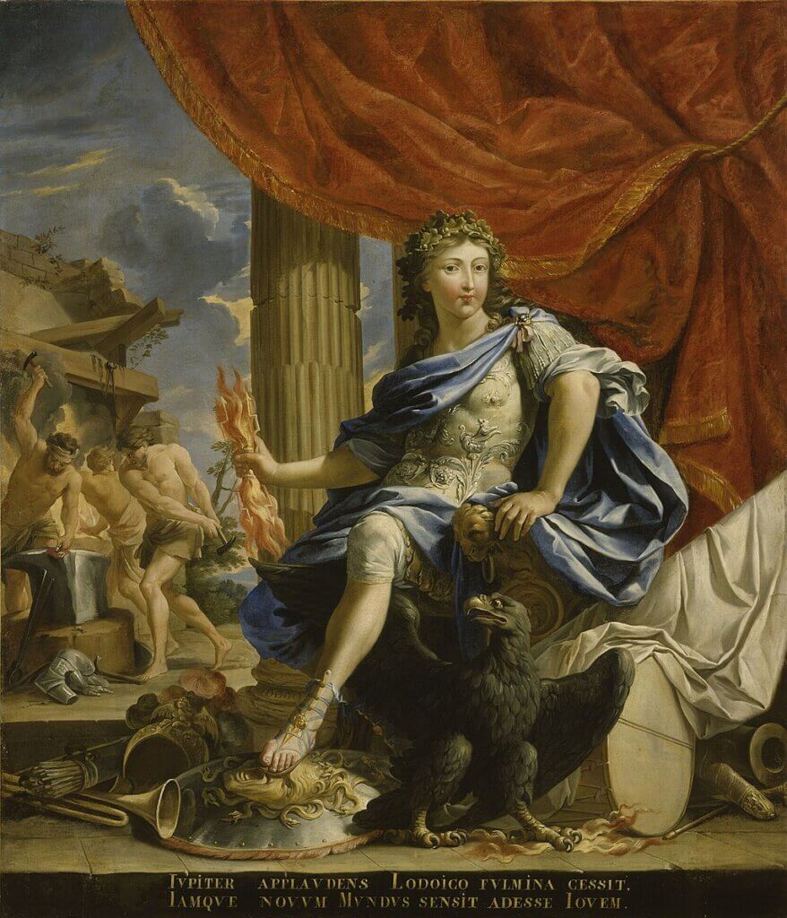 King Louis XIV as Jupiter