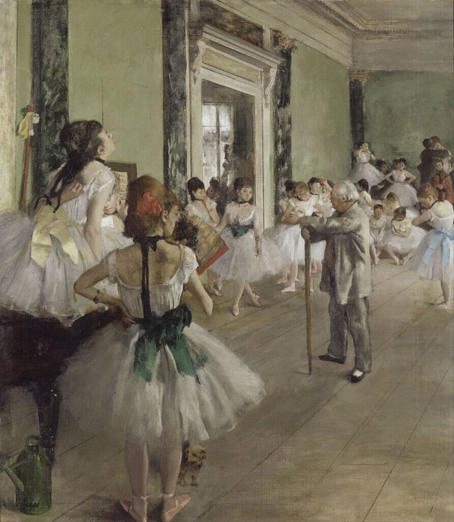 Edgar Degas's The Ballet Class