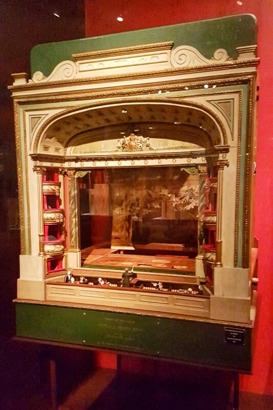 Drury Lane Theatre Model at the V and A Museum