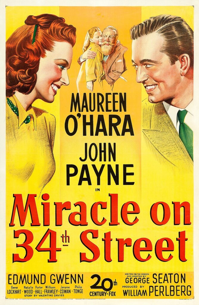 Miracle on 34th Street 1947 Poster