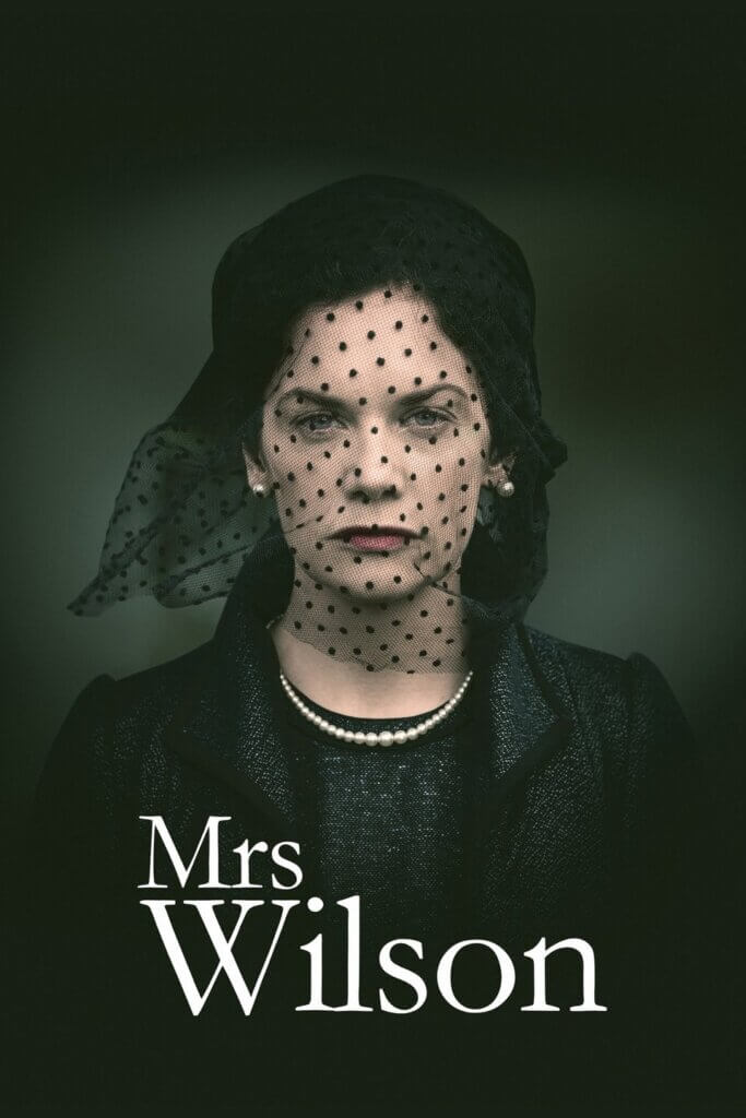 Poster for Mrs. Wilson on PBS