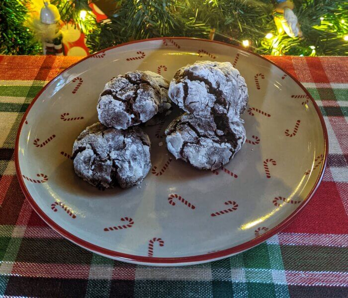 Recipe of the Day: Chocolate Crinkle Cookies
