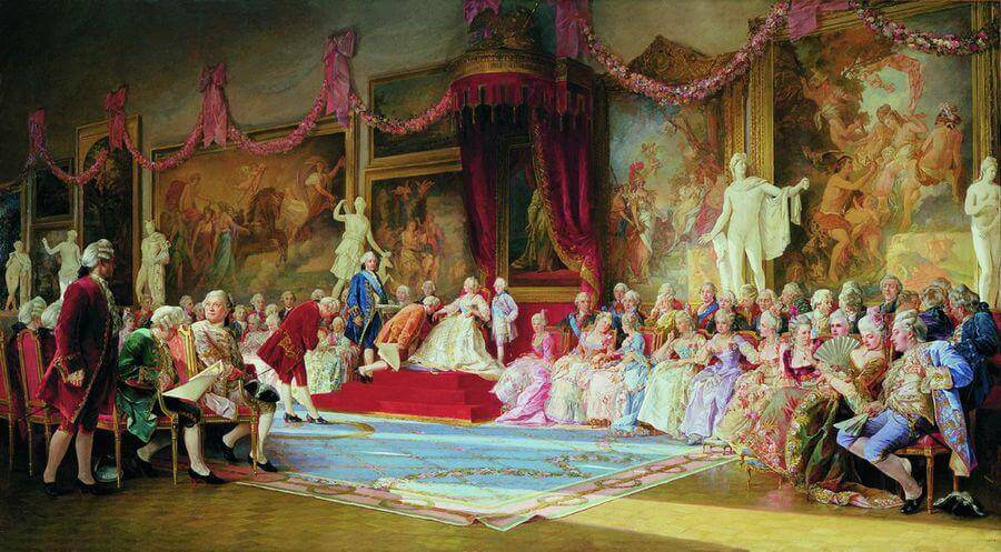 Inauguration of the Russian Academy