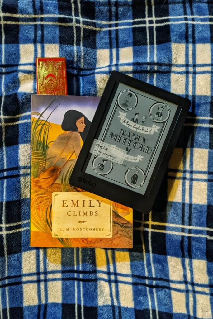 Kobo eReader and book