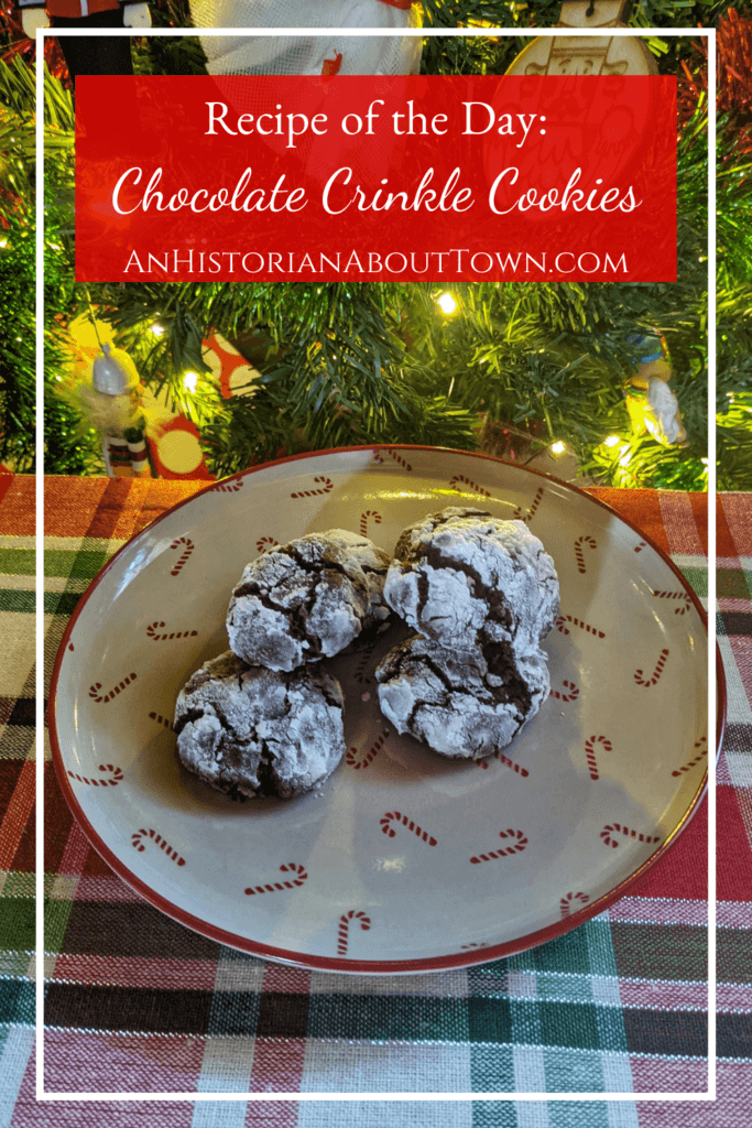 chocolate crinkle cookies recipe of the day