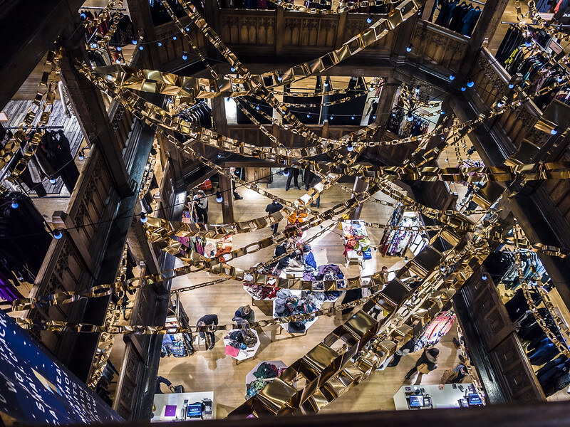 Liberty of London Christmas Display 