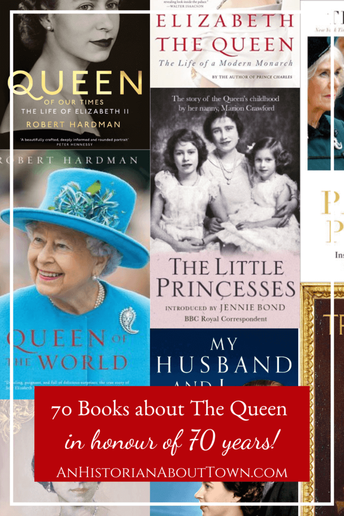70 books about the queen