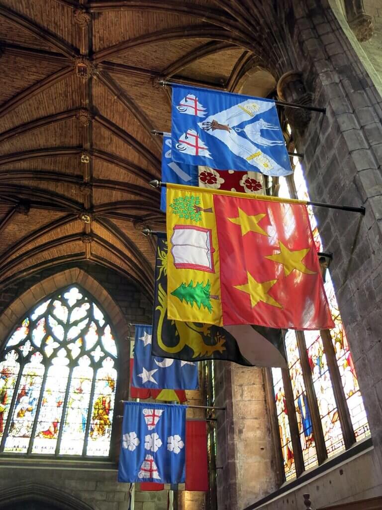 Banner in the Thistle Chapel