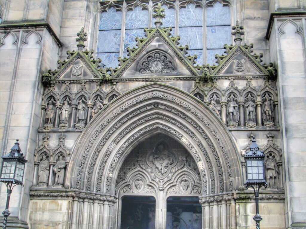 St Giles Cathedral Exterior details
