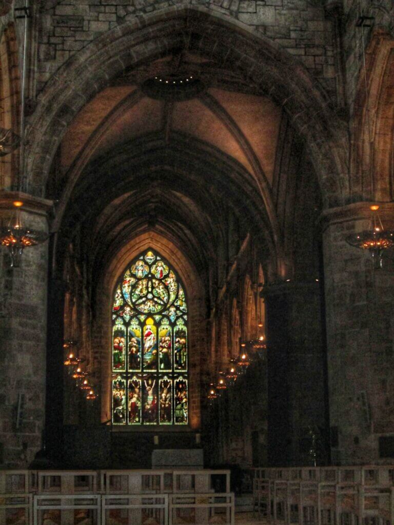 st Giles Cathedral Interior Stained Glass