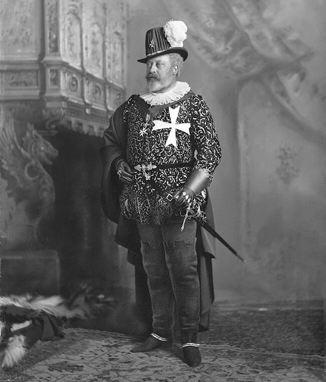 HRH Prince of Wales at the 1897 Devonshire House Ball