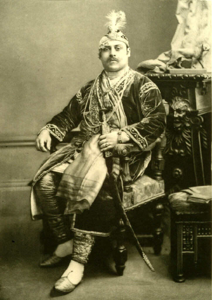 Prince Victor Duleep Singh at the 1897 Devonshire House Ball