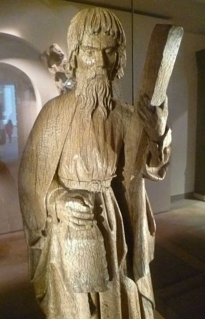 Carving of St. Andrew