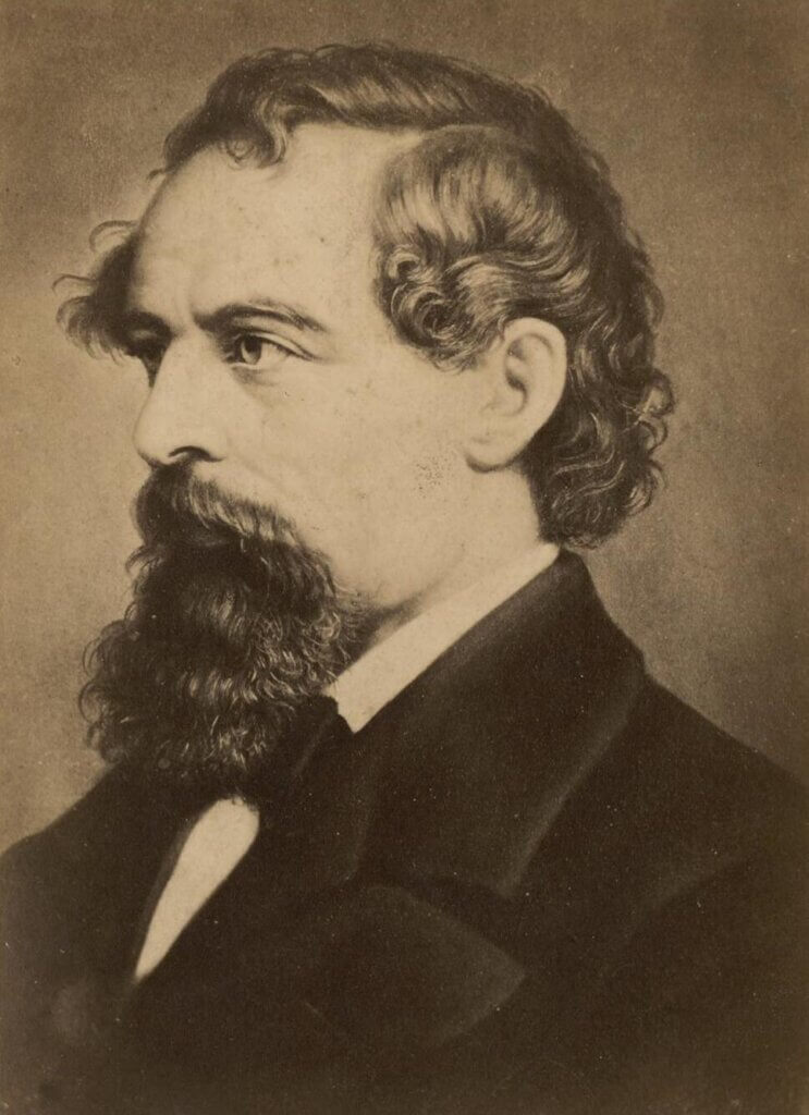 Portrait of Charles Dickens