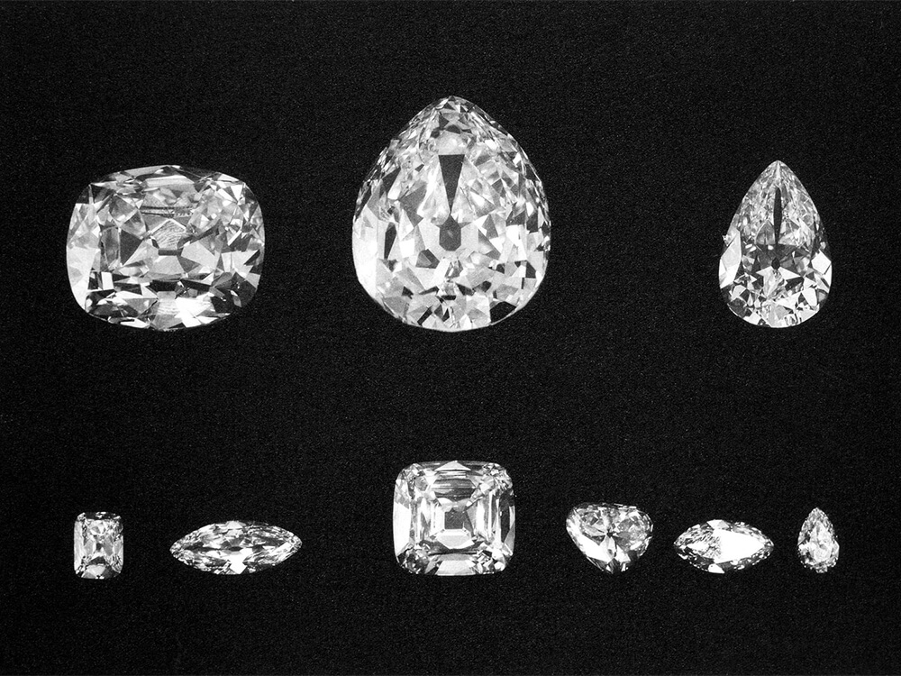 Nine Cullinan Diamonds