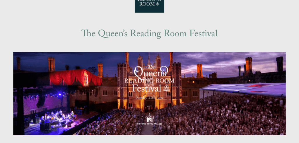 The Queen's Reading Room Festival 2023