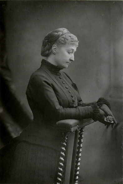 Empress Eugenie in 1880