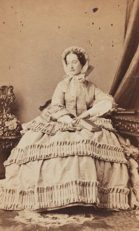 1858 Photo of Empress Eugenie