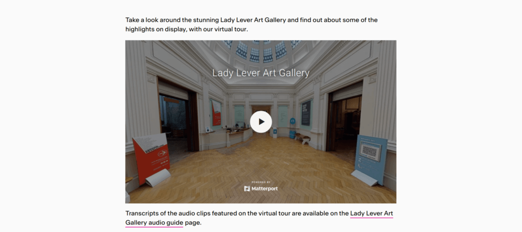 National Museums Liverpool virtual tour