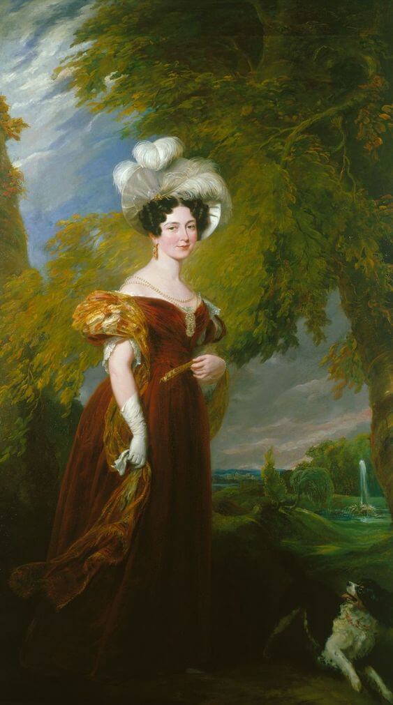 Hayter portrait of the Duchess of Kent