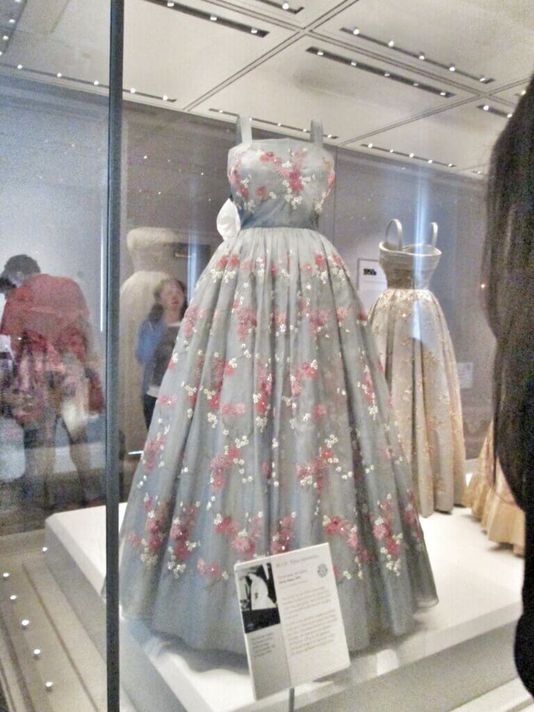 Queen Elizabeth II 1959 Hardy Amies gown