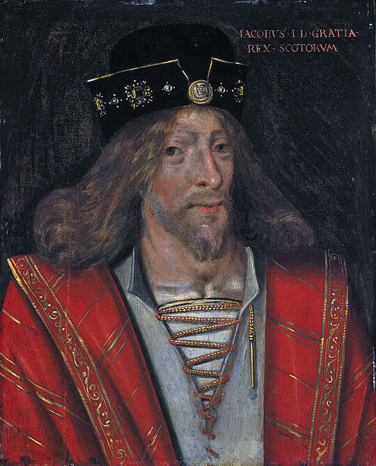 Portrait of King James I of Scotland