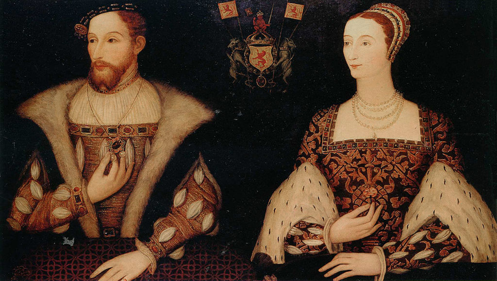 James V and Marie de Guise portrait