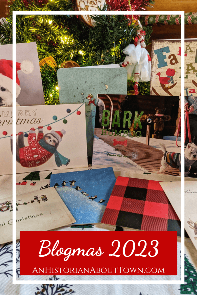 an historian about town blogmas 2023