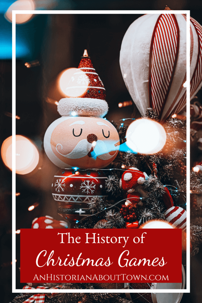 The history of Christmas games