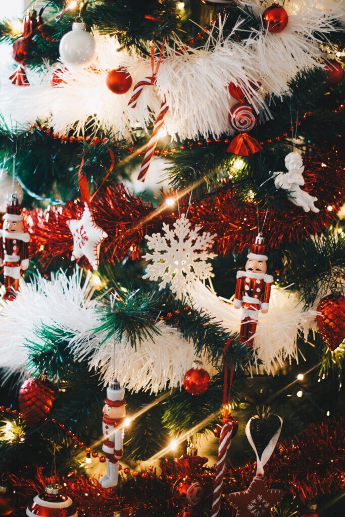 Christmas tree with decorations