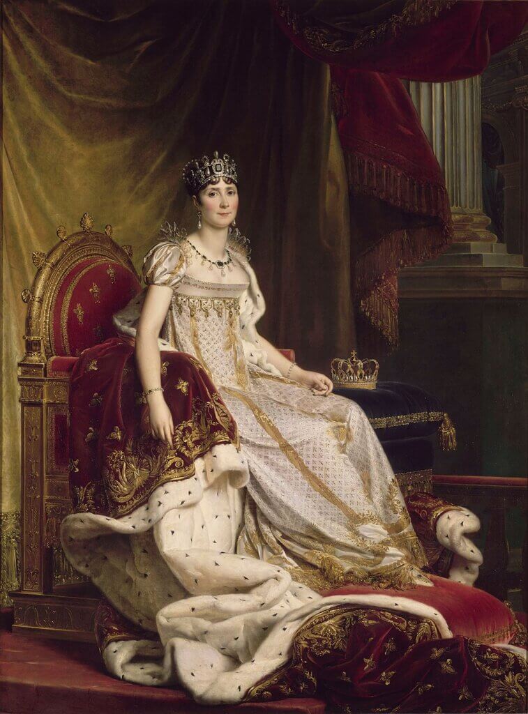 Coronation portrait of Empress Josephine
