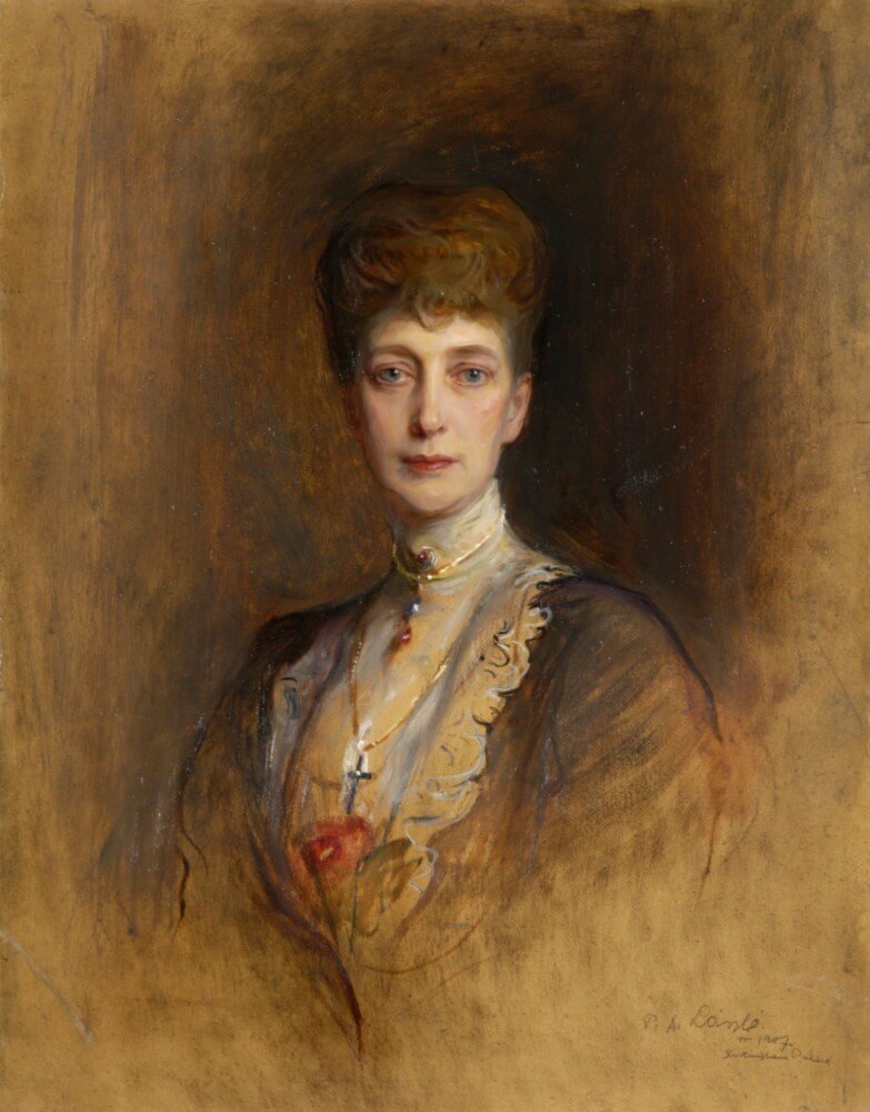 portrait of alexandra of denmark