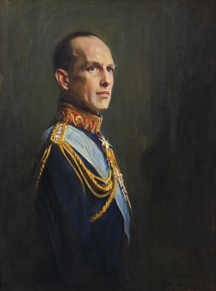 Laszlo portrait of George II of Greece