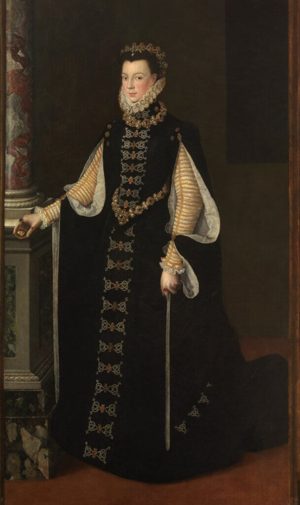 Anuissola portrait of Elizabeth of Valois