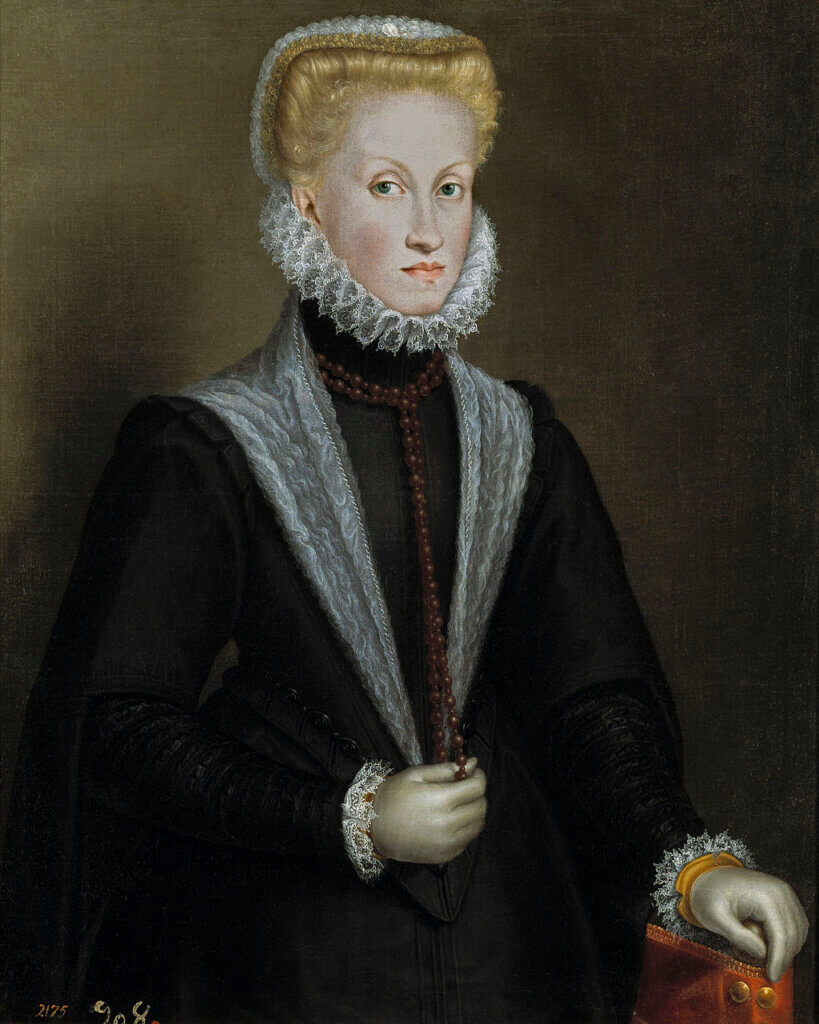 Sofonisba Anuissola portrait of Anne of Austria