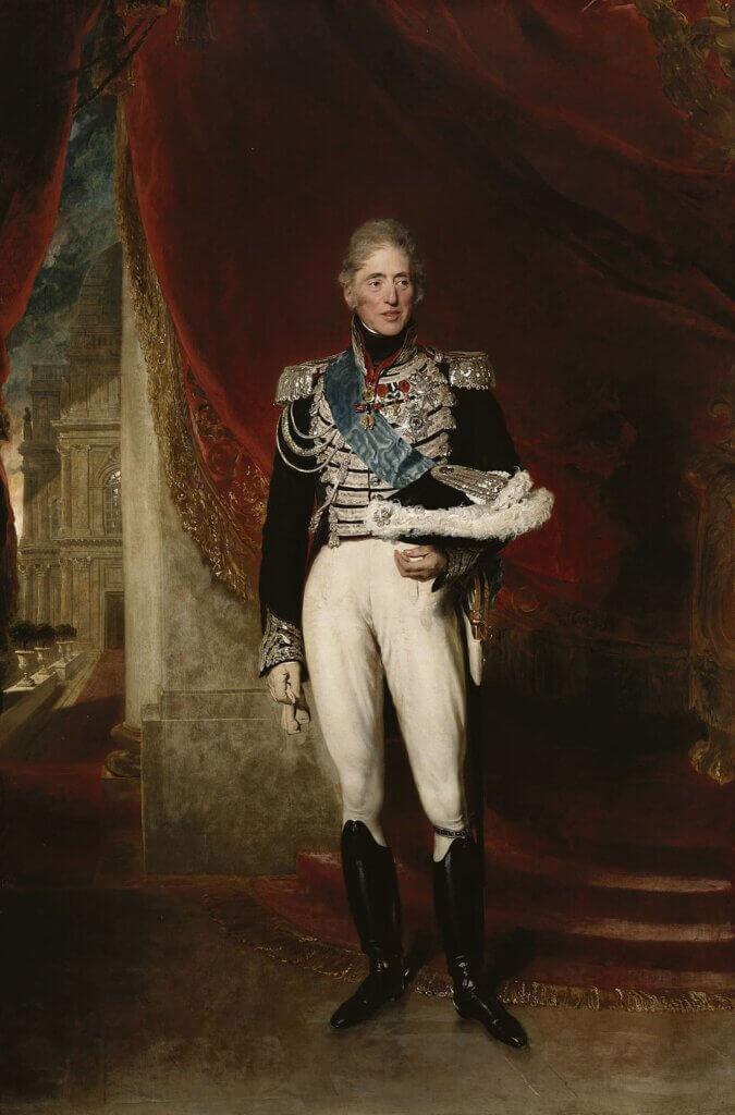 Lawrence portrait of King Charles X of France