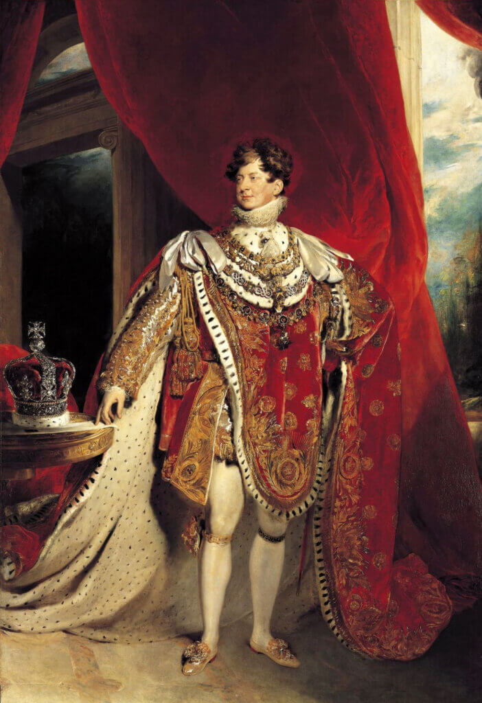 Lawrence coronation portrait of George IV