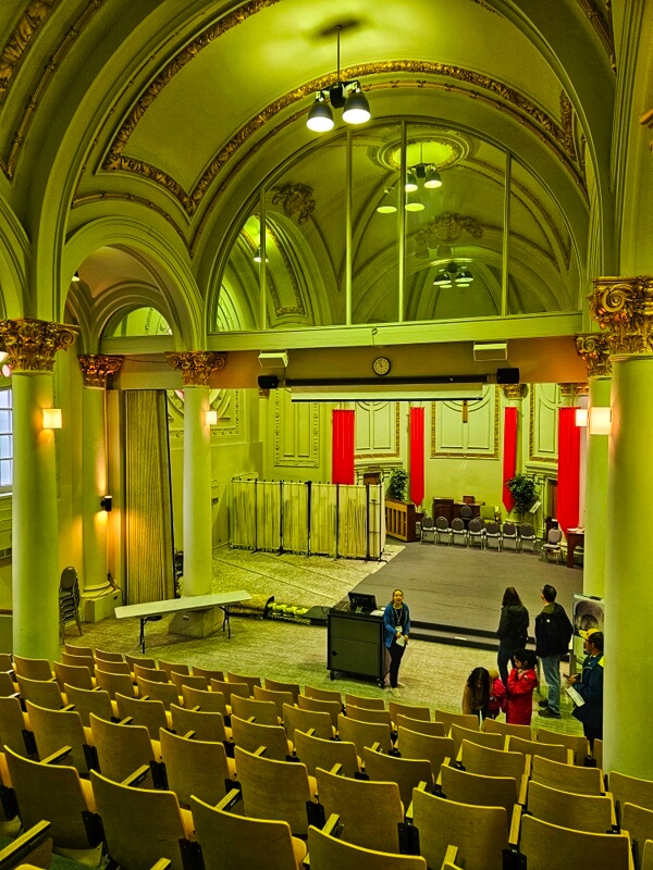 USB Chapel lecture hall Doors Open Winnipeg